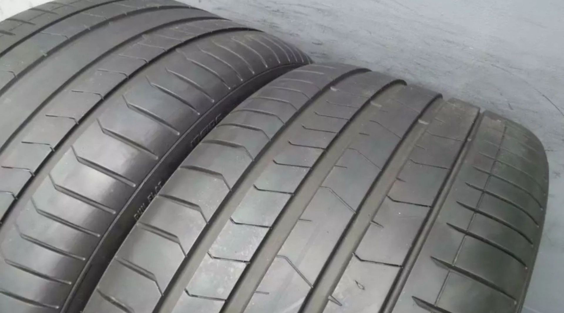 Pair 315 35 21 Pirelli PZERO Run Flat with 75% Tread 6/32 111Y #7620
