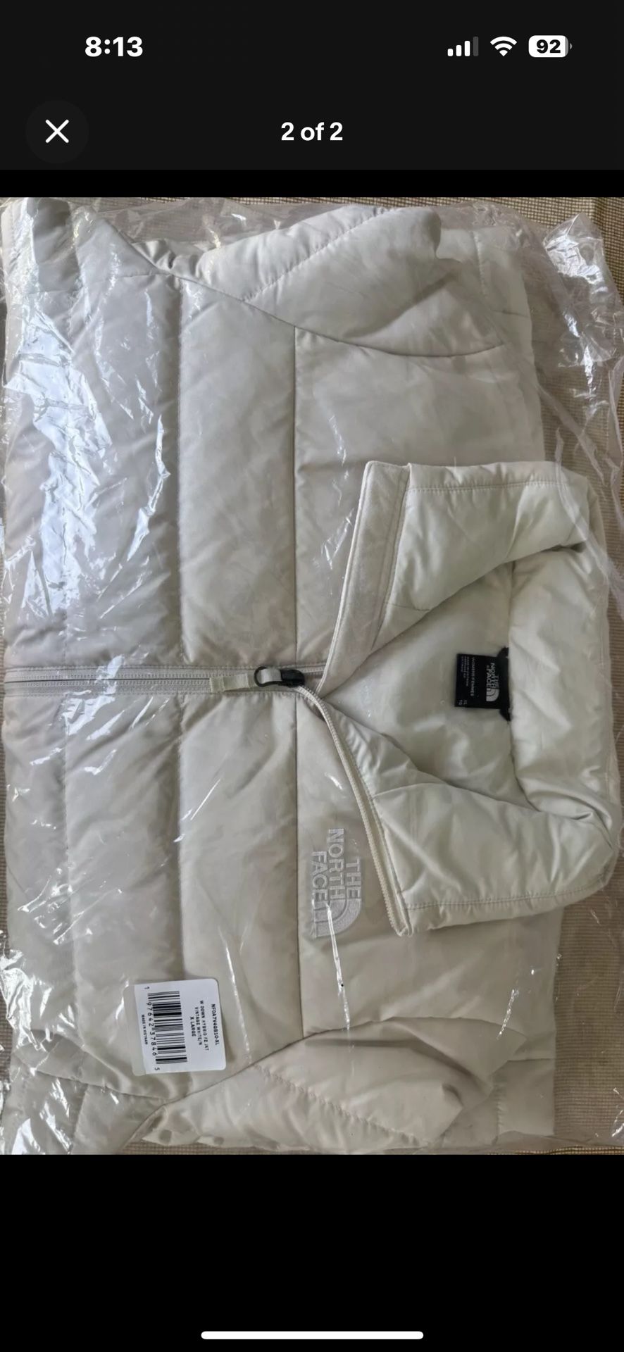 The North Face Women’s Vintage White Down Hybrid Jacket