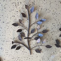 Decorative Leaf Wall Candle Holders 