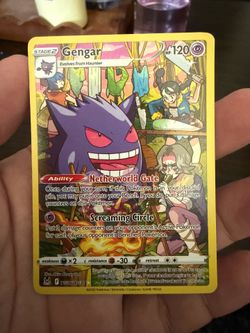 GENGAR TG06/TG30 HOLO LOST ORIGIN TRAINER GALLERY POKEMON NM