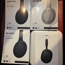NEW SONY HEADPHONES 