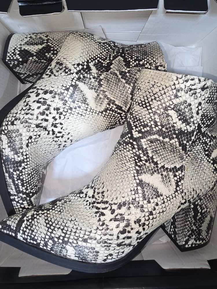Snakeskin Boots