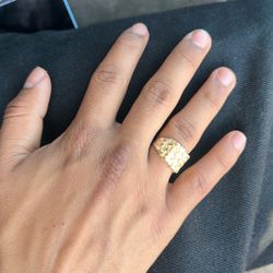 10k Nugget Ring 