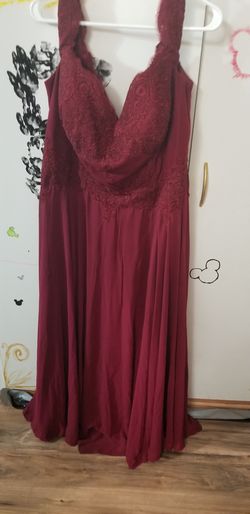 Burgandy Dress