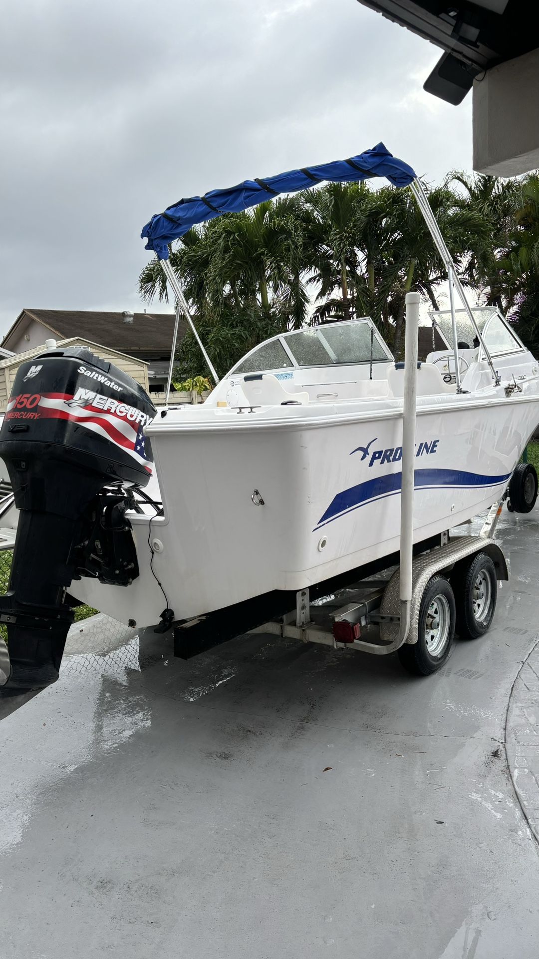 Proline 20.DC. 2004 Con Mercury SALTWATER 150 Hp 2 Tiempos 2004 