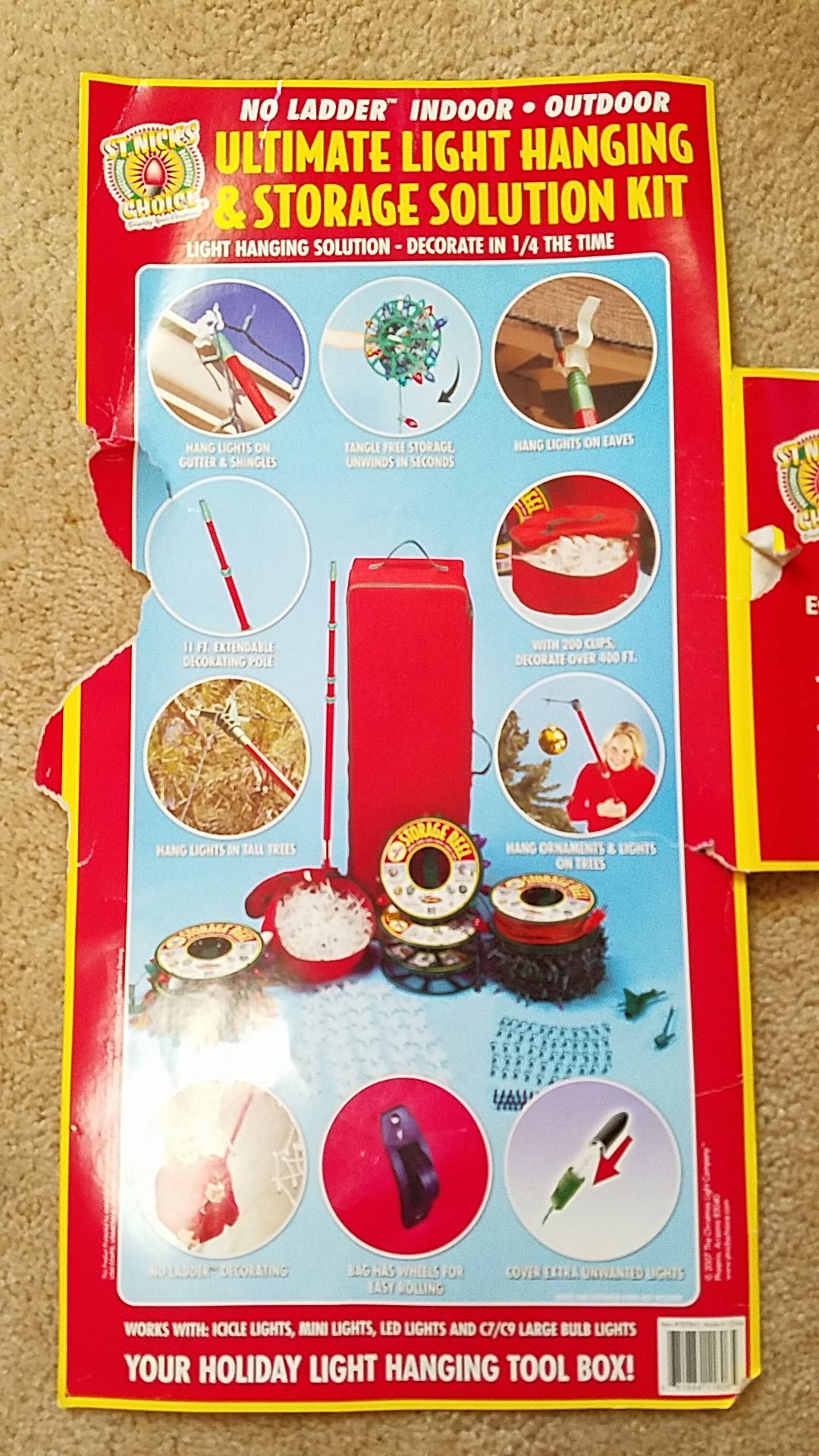 Christmas Light Storage Kit