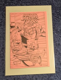 CODENAME STRYKEFORCE 1 PINK ASHCAN 1993 SDCC NM IMAGE COMICS TOP COW SILVESTRI
