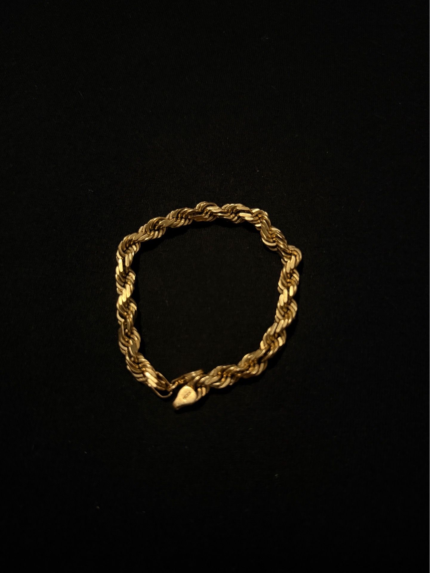 10k Rope Bracelet