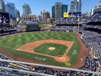 Monday June 8th Padres vs Red 2 tickets Section 306 r 15 s 19/20