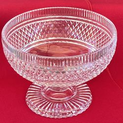 WATERFORD CRYSTAL FOOTED BOWL 