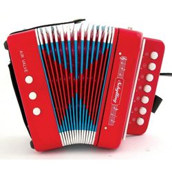Schylling Kids Accordion Wood with Durable Plastic Coating  Sounds & feels Real