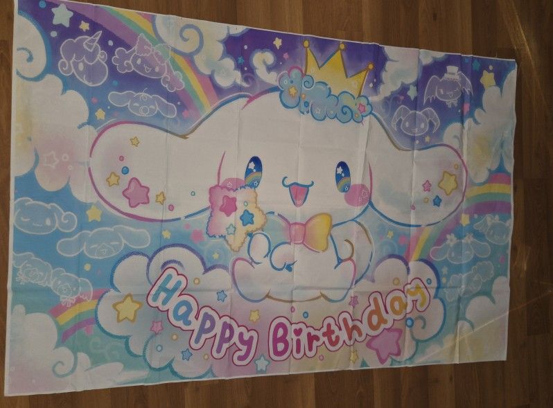 Cinnamoroll Birthday Supplies 