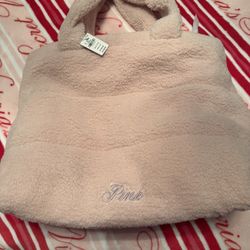 Victoria’s Secret Pink Sherpa Tote