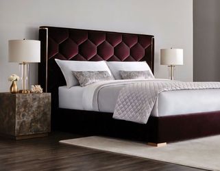 New* ♥️ SUNPAN VIOLA KING SIZE BED FRAME IN THE BOX SEAL..