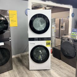 🔥LG WASH TOWER FRONT LOAD WASHER AND GAS DRYER🔥🔥