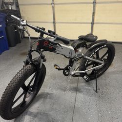 G-Force S23 Electric Bike – 750W – Fat Tire – 194 Miles – Great Condition 
