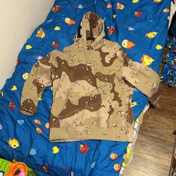 Supreme Hoodie Camo Size L