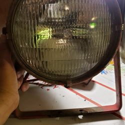 Antique Fire Engine Search Light- General Electric and Stonco Electric marked