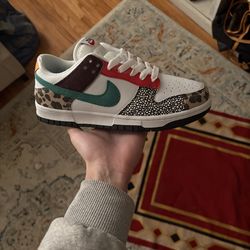 Brand New Nike Dunk Low SE Safari Mix – Women’s 6.5 / Men’s 5 – Rare