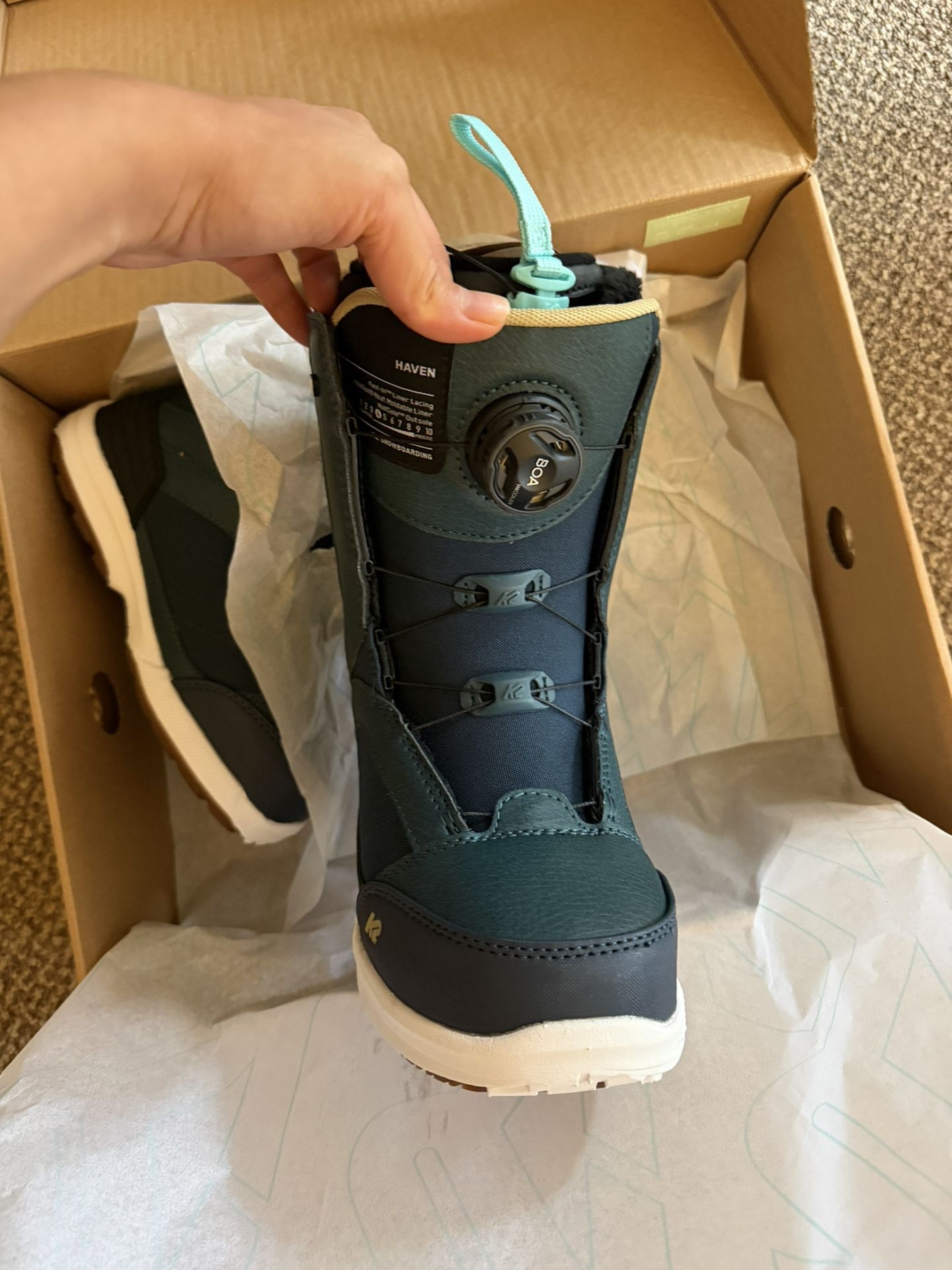 K2 haven snowboard boots Size 5W Or 35/36 UK