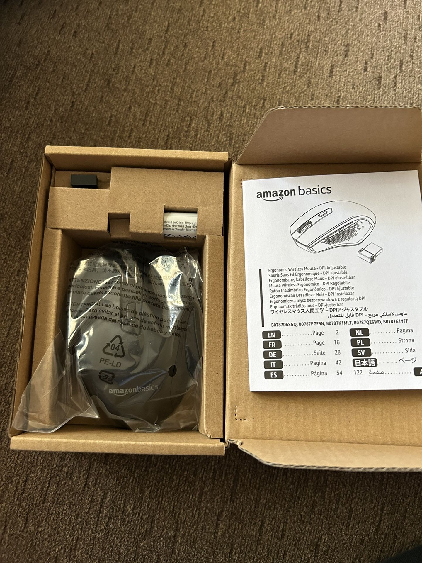 Brand New Wireless Mouse by Amazon Basics