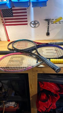 Tennis Rackets $10 Each