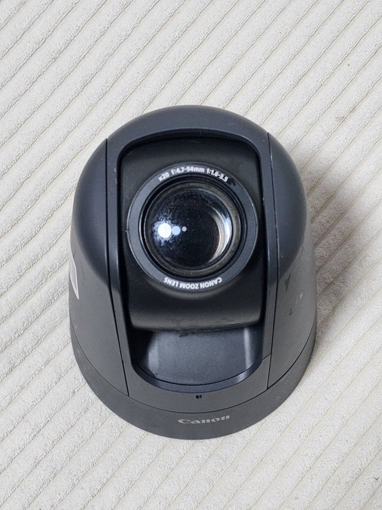 Canon VB-H41 Surveillance Camera PoE Compatible Operation