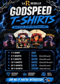 T SHIRT GODSPEED