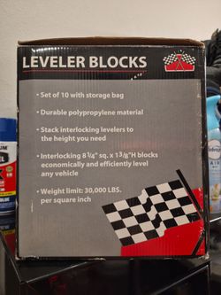 Leveler Blocks