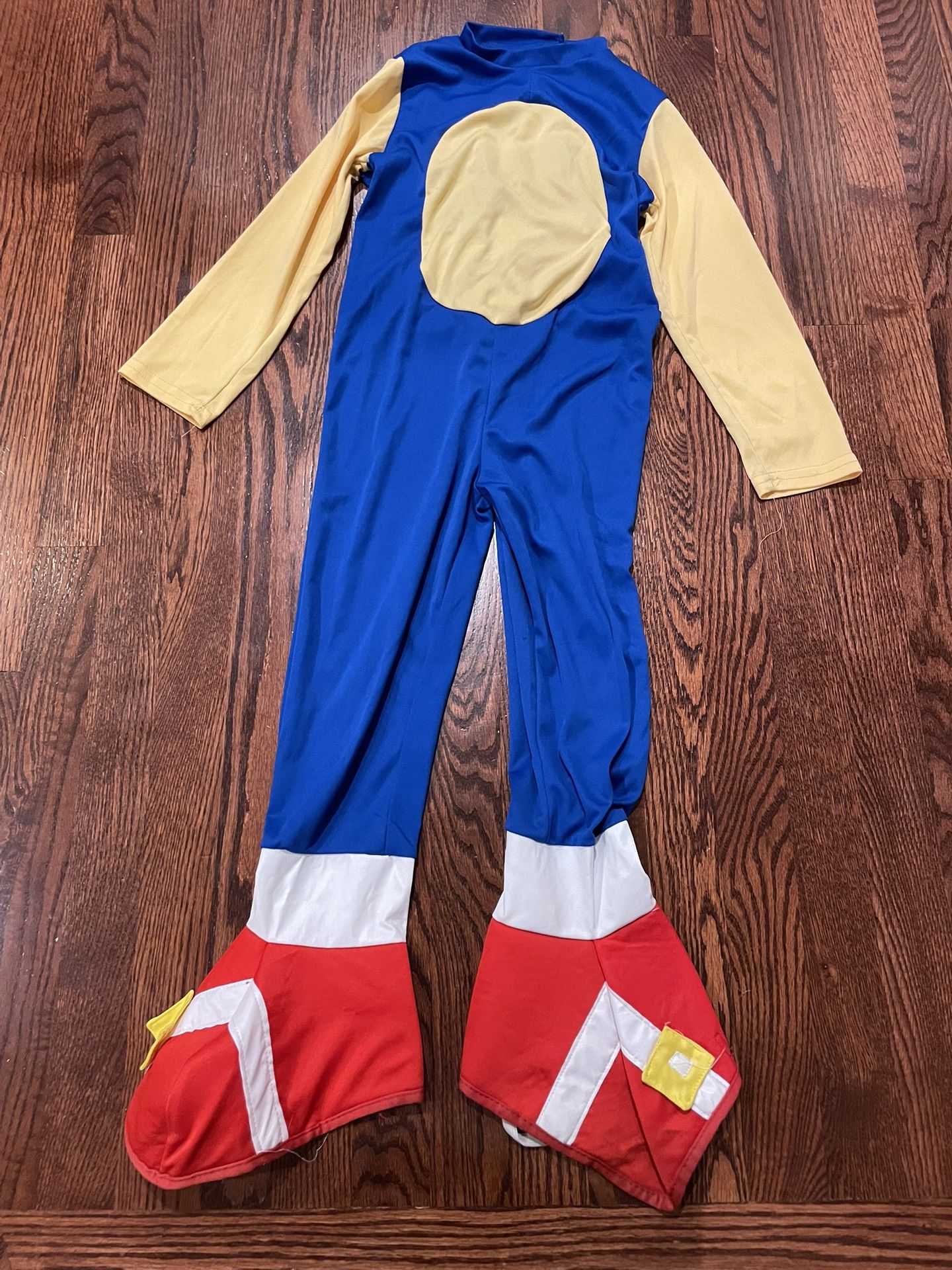 Sonic the Hedgehog Kids Costume Small 6/7 Jumpsuit