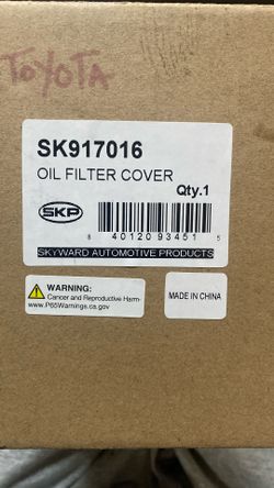 Toyota Oil Filter Cover