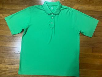 PGA Tour Green Golf Polo Shirt