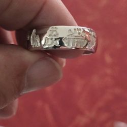  Mens Sterling Silver Ring 