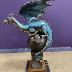 Dragon Bronze Fountain 