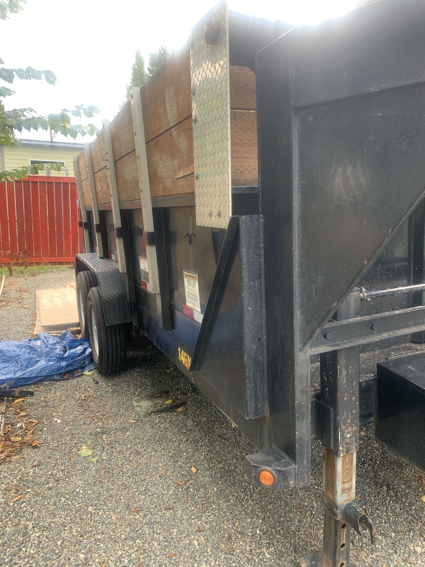 2014 Big Tex Gooseneck Dump Trailer for Sale in WA OfferUp