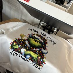 Grinch Christmas Crewneck Grinchmas Disney