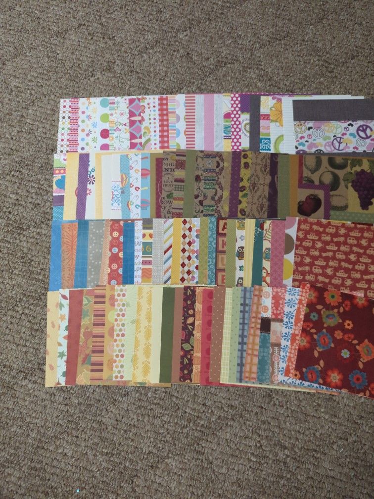 100 Sheets Of 6x6 Paper And Cardstock #3