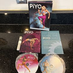 Beachbody PiYO Core & Drench Workout 2 DVD Set, Calendar & Guide
