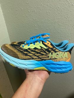 Hoka One Speedgoat 5 Trail Running Hiking Shoes Size 7 men’s,