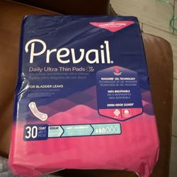 NEW Prevail Incontinence Pads size 3