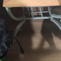 Coffee Table, Matching End Table