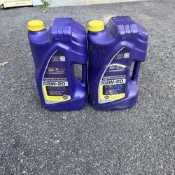(2) Royal Purple SAE 5W-20 Motor Oil 