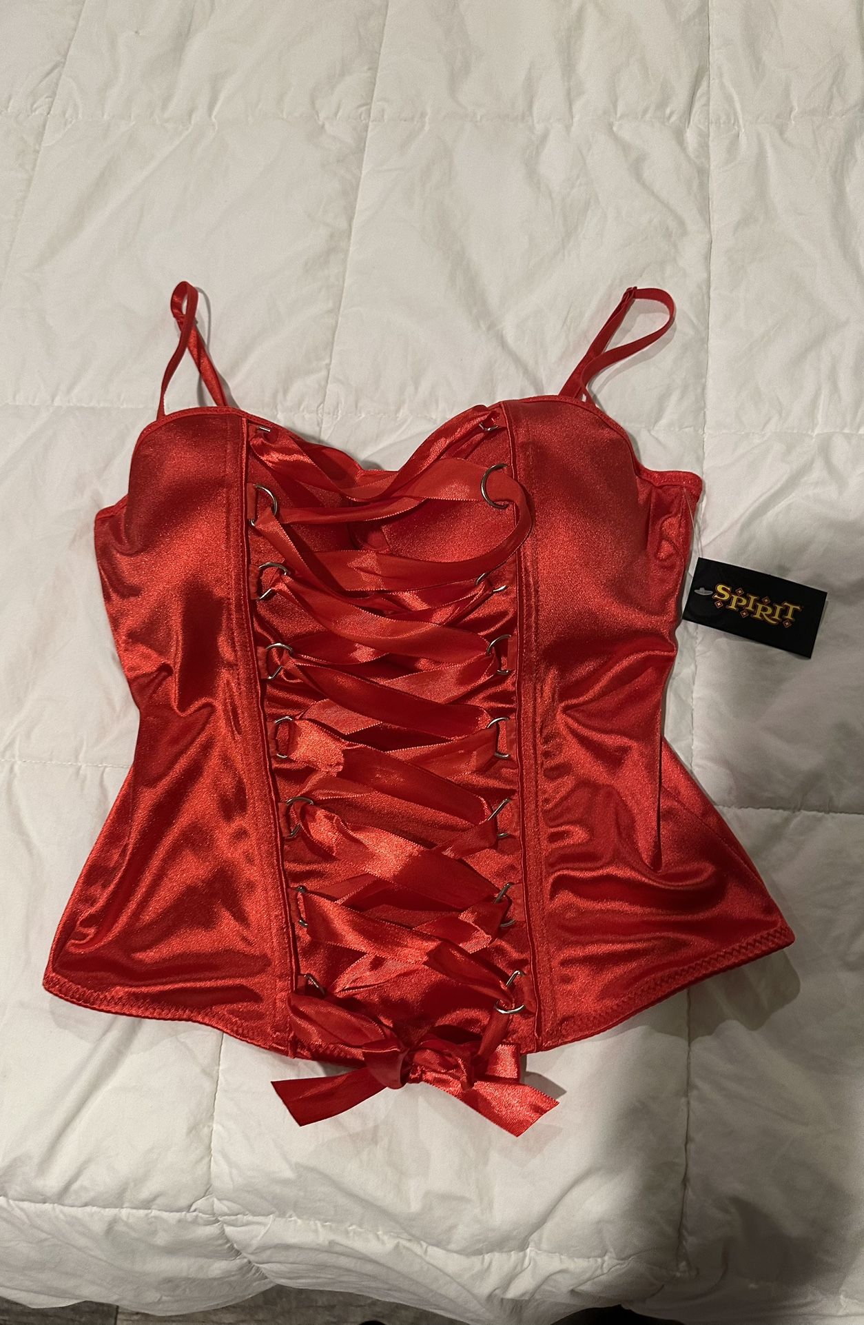 Red Corset Top