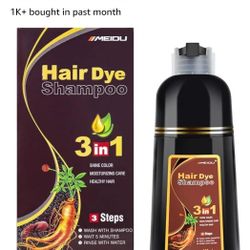 Hair Dye Shampoo New 