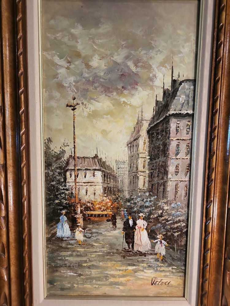 Origional Oil Painting By Velosi.