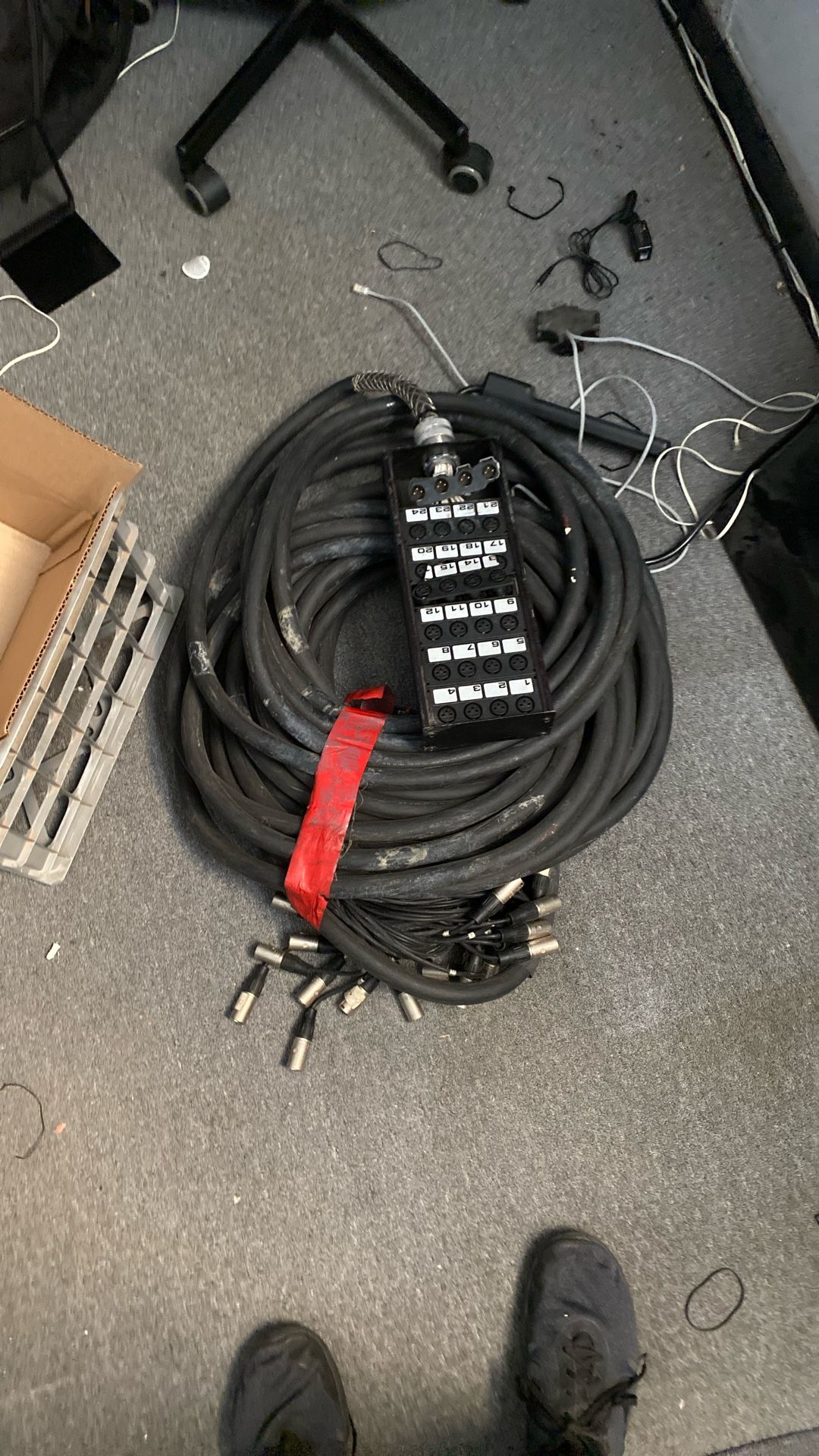24 Channel Audio Snake.