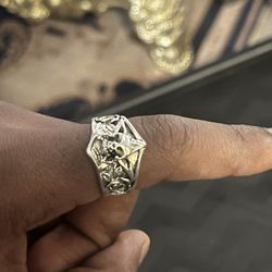 Vintage Skull Ring 