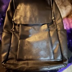 Leather Backpack 