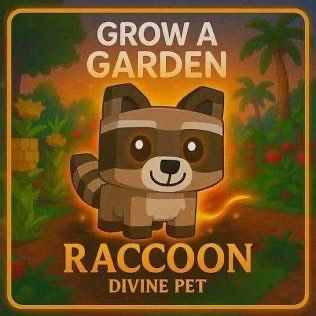 Grow A Garden Racoon For Sale