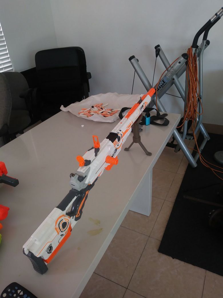 Nerf Longstrike CS-6 [Sniper rifle], Hobbies & Toys, Toys & Games